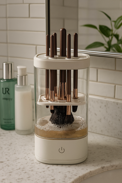 Le Nettoyeur De Pinceaux à Maquillage