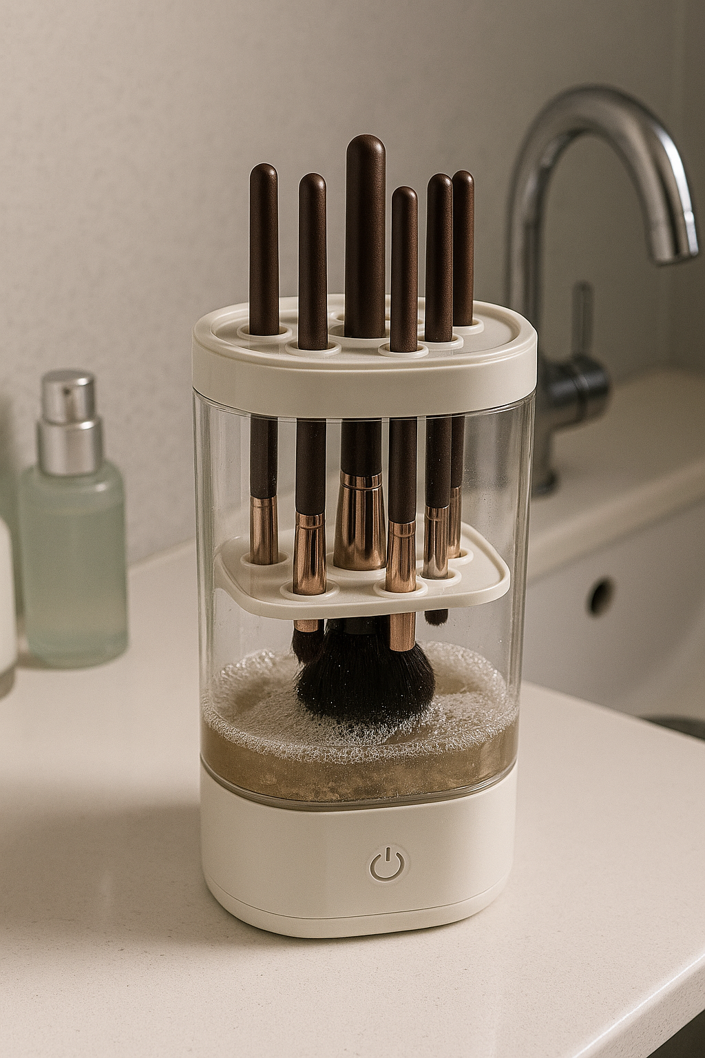 Le Nettoyeur De Pinceaux à Maquillage